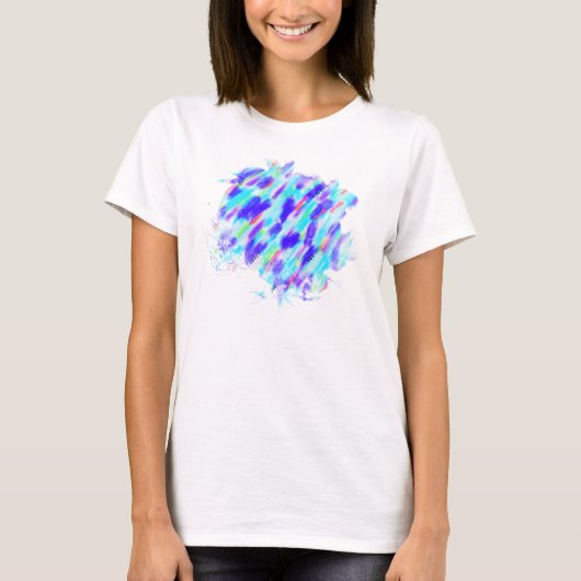 カラーカオスTシャツ Tシャツ (正面)