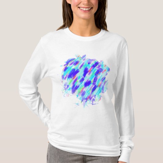 カラーカオスTシャツ Tシャツ (正面)