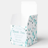 カラーカスタマイズグリーンブルーの抽象芸術アートのスプラッシュ フェイバーボックス (オープン)