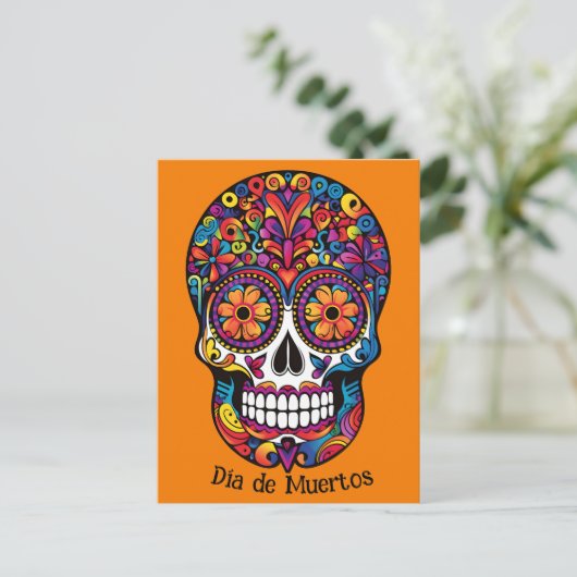 カラーカスタムカラフルシュガースカルディーアデムエルトス シーズンポストカード (スタンド正面)