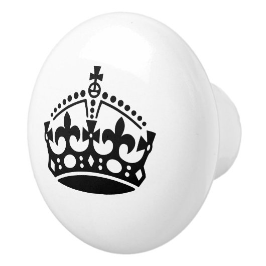 カラーカスタムクラウンドア及び引き出しノブ セラミックノブ (右)