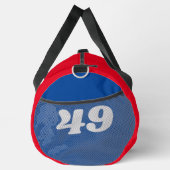 カラーカスタムジャージー番号スポーツチームのダッフルバッグ ダッフルバッグ (右)