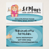 カラーカスタム裁縫のシームレスドール工芸品 (正面&裏面)