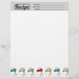 カラーカスタム電動ミキサレシピレターヘッド