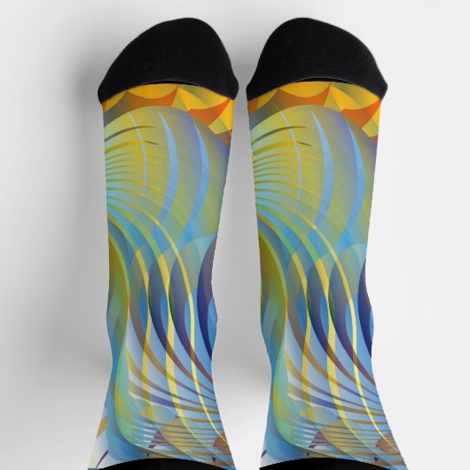 カラーカーブ ソックス (上部)