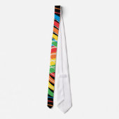 カラーカーブ:ベクトルイラストレーション:ネクタイ ネクタイ (裏面)