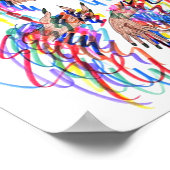 カラーカールのポスター ポスター (角)