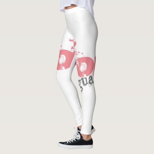 カラーガはっきりしたードガードのカスタマイズ レギンス (左)