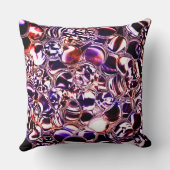 カラーガラスや石の大切泡？ クッション (裏面)