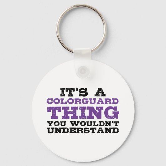 カラーガードだ キーホルダー (正面)