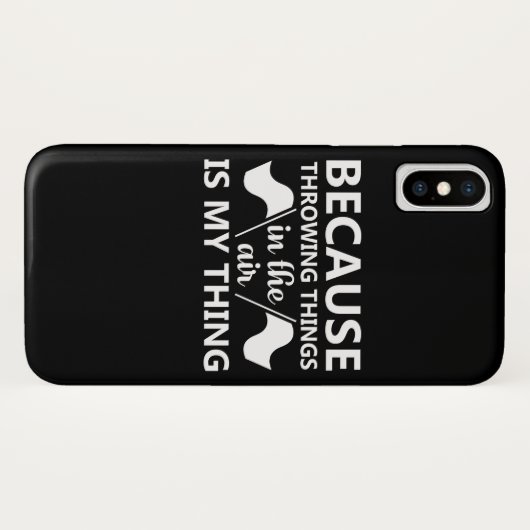 カラーガードの投げる事の空気は事です Case-Mate iPhoneケース (裏面(横))