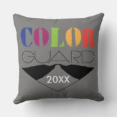 カラーガードカスタマイズ可能 クッション (裏面)