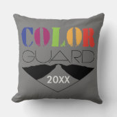 カラーガードカスタマイズ可能 クッション (正面)