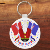 カラーガードキーリング キーホルダー (正面)