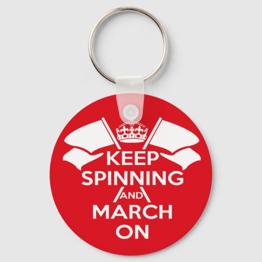 カラーガードキーリング キーホルダー (正面)