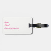 カラーガードスピンダンス実行フラグ |荷物タグ ラゲッジタグ (裏面横)