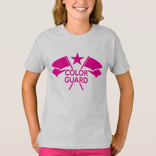 カラーガードトルーパーのクロスFlags Tシャツ (正面)