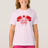 カラーガードトルーパーのクロスFlags Tシャツ (正面)