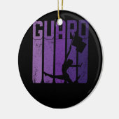 カラーガードマーチングバンドフラッグガールチアリーティングC セラミックオーナメント (左)