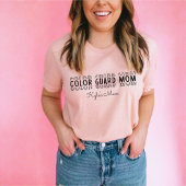 カラーガードマーチングバンドママカスタマイズ可能 Tシャツ