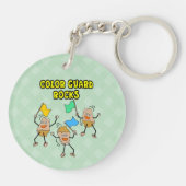 カラーガードロック キーホルダー (裏面)