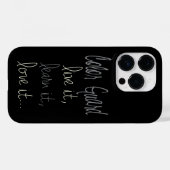 カラーガード学ライブIt大好き引用文 Case-Mate iPhoneケース (裏面 (横))
