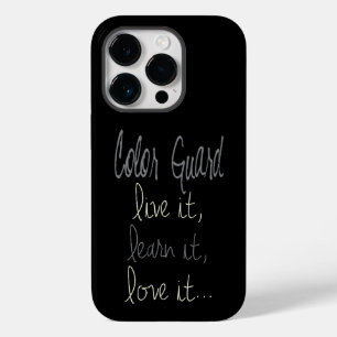 カラーガード引用文ライブ学It, Love It Case-Mate iPhone 14 Proケース