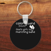 カラーガード神々ギフトマーチングバンドギフト キーホルダー (正面)