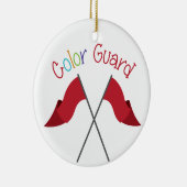 カラーガード セラミックオーナメント (右)