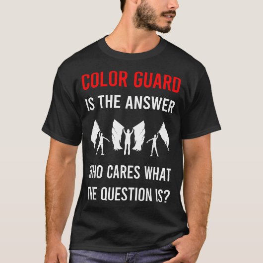 カラーガード チーム Tシャツ (正面)