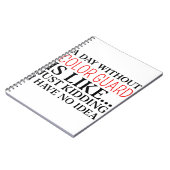 カラーガード ノートブック (左側)