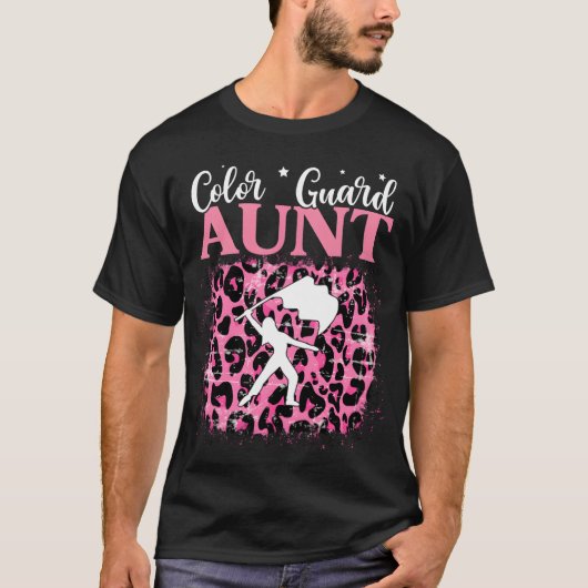 カラーガード マーチングバンド スクール ギフト Tシャツ (正面)