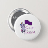 カラーガード: ユニコーン 缶バッジ (正面&裏面)