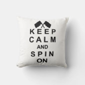 カラーガ保ードの静さとスピン引用文 クッション (正面)