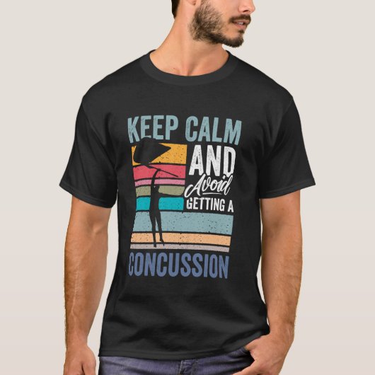 カラーガ保ード静かな回避レトロマルキ Tシャツ (正面)