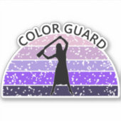 カラーガ動揺してードライフル – プルプル シール (正面)