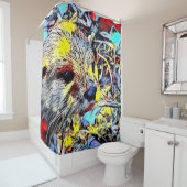 カラーキック – Otter シャワーカーテン (インサイチュ)