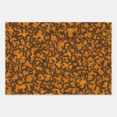 カラーキャットプリントバンドル ラッピングペーパーシート (正面)