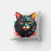 カラーキャット クッション (正面)