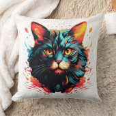 カラーキャット クッション (ブランケット)