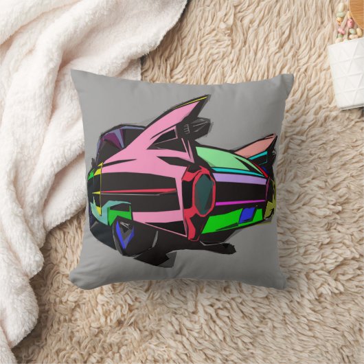 カラーキャデラック クッション (ブランケット)