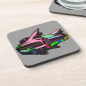 カラーキャデラック コースター (左側)