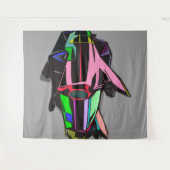 カラーキャデラック タペストリー (正面(横))