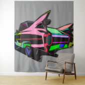 カラーキャデラック タペストリー (インサイチュ)