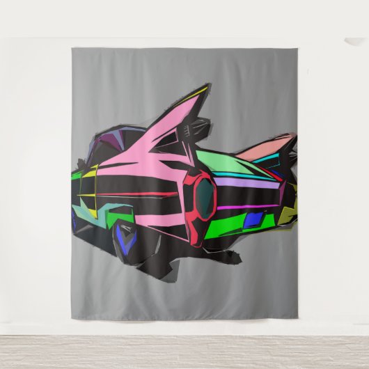 カラーキャデラック タペストリー (正面)