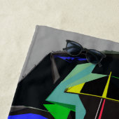 カラーキャデラック ビーチタオル (インサイチュ)