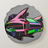 カラーキャデラック ラウンドクッション (裏面)