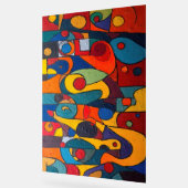 カラーキューブ1 カラフルキュービズム アクリルサイン (傾斜)