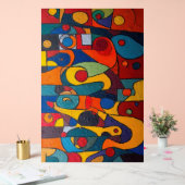 カラーキューブ1 カラフルキュービズム アクリルサイン (ウェディング)