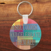 カラーキーチェーンを表示 キーホルダー (正面)